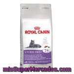 Royal Canin + 7 Alimento Especial Para Gato Adulto Esterilizado Con Tendencia Al Sobrepeso De + 7 Años Bolsa 400 G