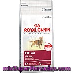Royal Canin Fit Alimento Especial Para Gato Adulto Moderadamente Activo Bolsa 2 Kg