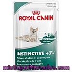Royal Canin Instinctive Trocitos Tiernos En Salsa Para Dientes Sensibles De Gatos Mayores De 7 Años Bolsa 85 G