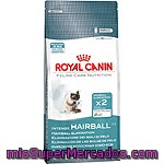 Royal Canin Intense Hairball Alimento Especial Para Gatos Para La Doble Eliminación De Bolas De Pelo Bolsa 2 Kg