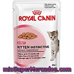 Royal Canin Kitten Instinctive Alimentación Completa En Trocitos Con Salsa Para Gatitos De 4 A 12 Meses Bolsa 85 G