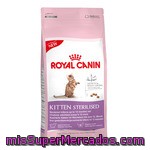 Royal Canin Kitten Sterilised Alimento Especial Para Gatitos Esterilizados De 6 A 12 Meses De Edad Bolsa 400 G