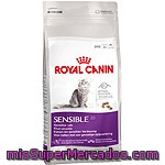 Royal Canin Sensible Alimento Especial Para Gatos Con Sensibilidad Digestiva Con Arroz Bolsa 2 Kg