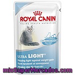 Royal Canin Ultra Light Alimento Completo En Forma De Trocitos En Salsa Para Gato Adulto Con Tendencia A Sobrepeso Bolsa 85 G