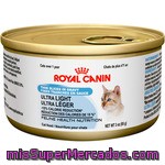 Royal Canin Ultra Light Alimento Completo En Forma De Trocitos En Salsa Para Gato Adulto Con Tendencia A Sobrepeso Lata 85 G