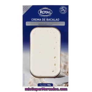 Royal Crema De Bacalao Envase 100 Gr