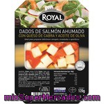 Royal Dados De Salmón Ahumado Con Queso Envase 120 G