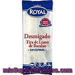 Royal Desmigado Tira De Lomo De Bacalao 100g