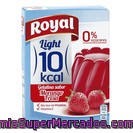 Royal Light Gelatina Sabor Fresa 0% Azucares Caja 31 Gr