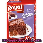 Royal Preparado Para Hacer Tarta De Chocolate Milka 12 Raciones Estuche 350 G