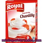 Royal Preparado Tipo Chantilly 9 Raciones Caja 72 G