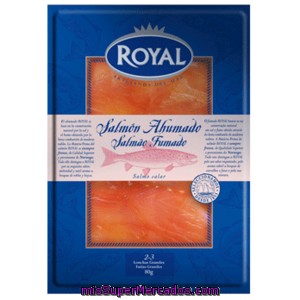 Royal Salmón Ahumado Envase 80 Gr