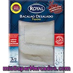 Royal Tajadas De Bacalao Desalado Envase 350 G