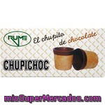 Rume Chupichoc Vasitos De Barquillo Bañados De Chocolate 10 Unidades Estuche 55 G