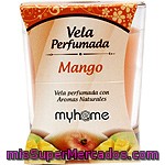 S&s Myhome Vela Perfumada Mango Con Aromas Naturales Vaso 1 Unidad