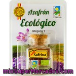 Safrina Azafrán En Hebras Ecológico Tarro 0,5 G