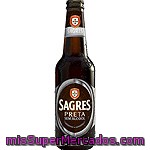 Sagres Preta Cerveza Negra Sin Alcohol Portuguesa Botella 33 Cl