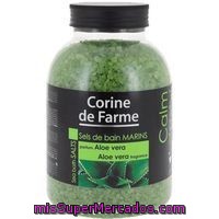 Sal De Baño De Aloe Vera Corine De Farme, Bote 1,3 Kg