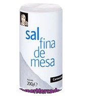 Sal De Mesa Fina Carmencita 200 G.