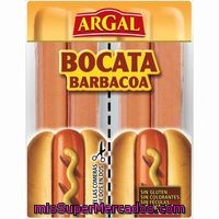 Salchicha Bocata Barbacoa Argal, Sobre 230 G