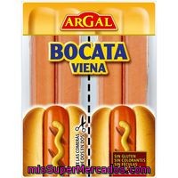 Salchicha Bocata Viena Argal, Sobre 230 G