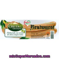 Salchicha Bratwurst Creta Granjas, Sobre 174 G