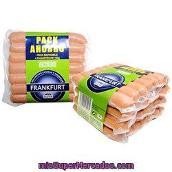 Salchicha Frankfurt 7 Und, Hacendado, Pack 4x160 G. - 640 G