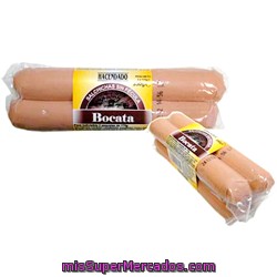 Salchicha Frankfurt Bocata 4 U, Hacendado, Paquete  350 G