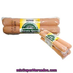 Salchicha Frankfurt Bocata C/ Queso 2 U, Hacendado, Paquete 2 X 175 G - 350 G