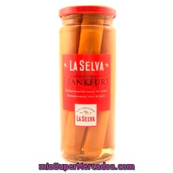 Salchicha Frankfurt Grandes 5 Un., La Selva, Tarro 460 G