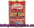 Salchicha Frankfurt Hot Dog Louriño 10 Unidades 350 Gramos