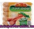 Salchicha Top Dog Con Queso Argal 170 Gramos