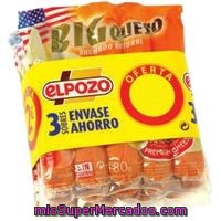 Salchichas Big Con Queso El Pozo, Pack 540 G