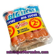 Salchichas Big Leche El Pozo Pack 3x180 G.