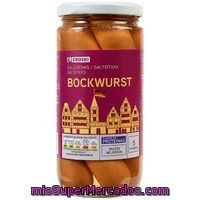 Salchichas Bockwurst Eroski 5 Unidades, Frasco 250 G