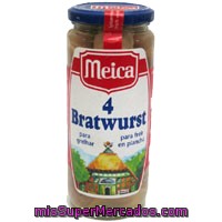 Salchichas Bockwurst Meica 10 Unidades, Frasco 500 Gr