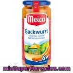 Salchichas Bockwurst Meica 6 Unidades, Frasco 250 Gr