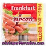 Salchichas Cocidas Frankfurt El Pozo 160 G.