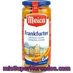 Salchichas Frankfurter Meica 6 Unidades, Frasco 250 Gr