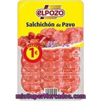 Salchichón De Pavo El Pozo 80 G.