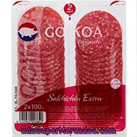 Salchichón Gokoa, Pack 2x90 G