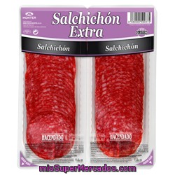 Salchichon Suave Extra Lonchas, Hacendado, Pack 2 X 112.5 G - 225 G