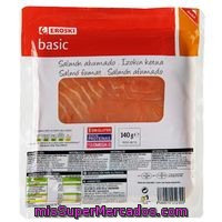 Salmón Ahumado Eroski Basic, Sobre 140 G