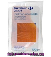 Salmón Ahumado Noruego Carrefour 100 G.