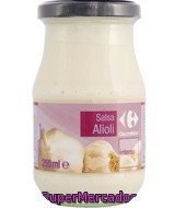 Salsa Ali-oli Carrefour 250 Ml.