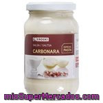 Salsa Carbonara Eroski, Frasco 255 G