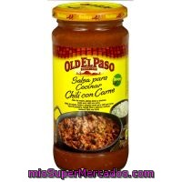 Salsa Cocinar Chili Con Carne Old El Paso, Tarro 400 G