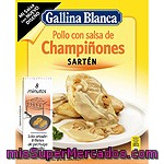 Salsa De Champiñones Para Pollo Gallina Blanca 24 G.
