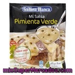 Salsa De Pimienta Verde Gallina Blanca 50 Gramos