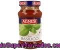 Salsa De Tomate Con Albahaca Agnesi 400 Gramos